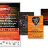 Cobbstock Music Festival Flyer and Postcards